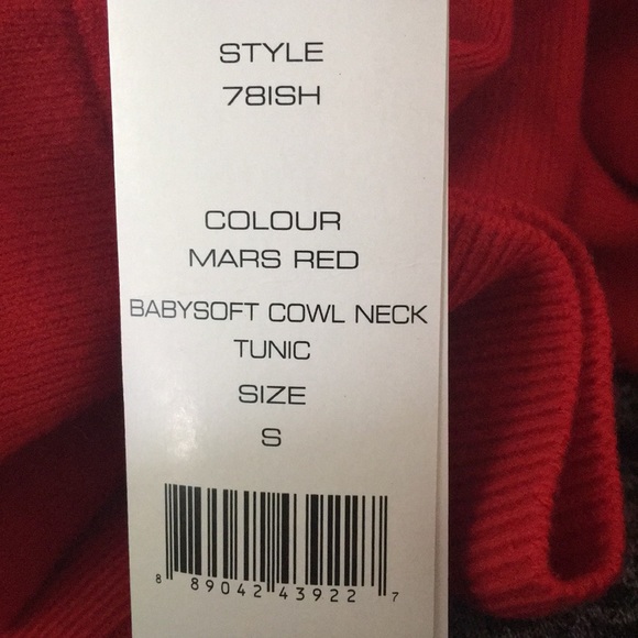 French Connection Red Babysoft Crown Neck Sweater - Picture 4 of 5